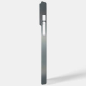 白金銀ステンレス鋼プリント Case-Mate iPhoneケース (裏面 / 左)