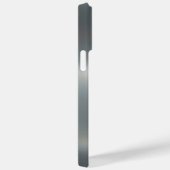 白金銀ステンレス鋼プリント Case-Mate iPhoneケース (裏面 / 右)