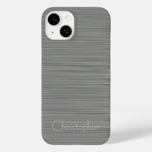 白金銀ステンレス鋼プリント Case-Mate iPhone 14ケース