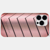 白金青銅ステンレス鋼プリント Case-Mate iPhoneケース (裏面 (横))