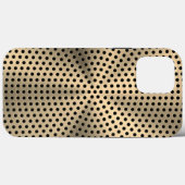 白金青銅ステンレス鋼プリント Case-Mate iPhoneケース (裏面 (横))