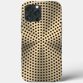 白金青銅ステンレス鋼プリント iPhone 13 PRO MAXケース