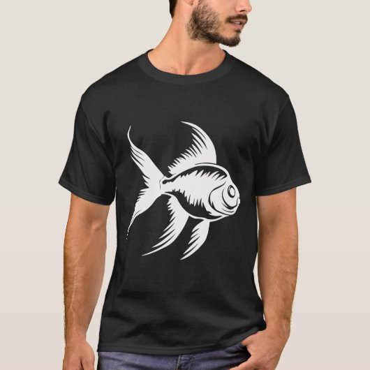 白金魚 Tシャツ (正面)