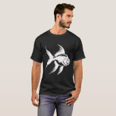 白金魚 Tシャツ (正面フル)