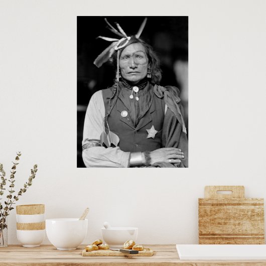 白鉄人： 1900 ポスター (キッチン)