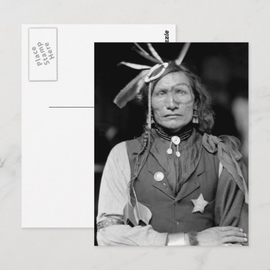 白鉄人： 1900 ポストカード (正面/裏面)