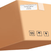 白銀の輝きを帯びた返送先ラベル ラベル