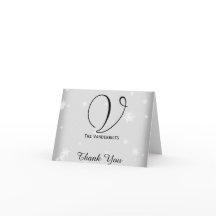 白銀の雪の結晶　ウェディング　感謝