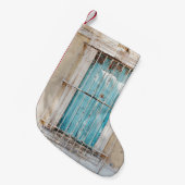 白鋼の窓グリル スモールクリスマスストッキング (正面 (吊り時))