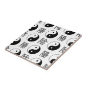 白陽記号パタ中国のーン タイル (側面)