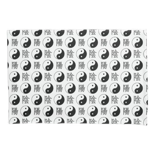 白陽記号パタ中国のーン 枕カバー (正面)