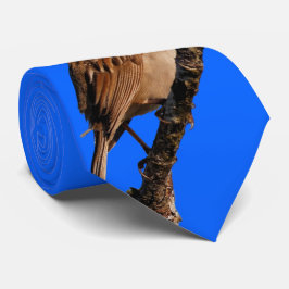 白雀が太陽に向かって歌う ネクタイ