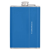 白雀が日に向かって鳴く フラスク (裏面)