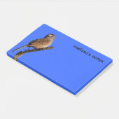 白雀が日に向かって鳴く ポストイット (アングル)