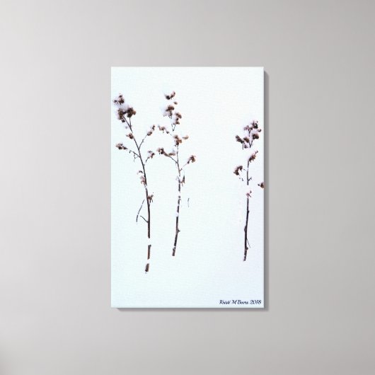 白雪のバリ キャンバスプリント (正面)