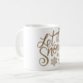 白雪不明 コーヒーマグカップ (正面左)