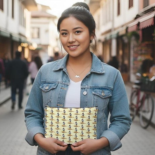 白雪付きアクセサリーポーチ アクセサリーポーチ