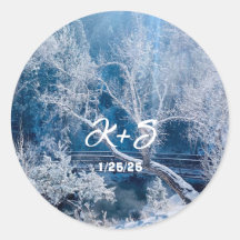 白雪冬山橋のステッ結婚カー