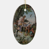 白雪姫が目をさますのを待つ セラミックオーナメント (右)