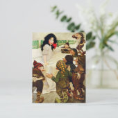 白雪姫と七人のこびとたち ポストカード (スタンド正面)