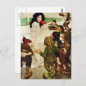 白雪姫と七人のこびとたち ポストカード (正面/裏面)