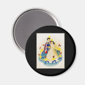 白雪姫と七人のこびとたち マグネット (正面/裏面)