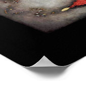 白雪姫と赤いバラ ~ 童話 ~ クラシック ~ ポスター (角)