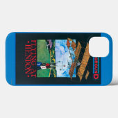 白雪姫と飛行機ポスター Case-Mate iPhoneケース (裏面 (横))