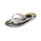 白雪姫威厳のある馬 キッズビーチサンダル (アングル)