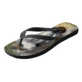 白雪姫威厳のある馬 ビーチサンダル (アングル)