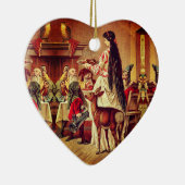 白雪姫 – おとぎ話 – ミュルヘン – グリム セラミックオーナメント (右)