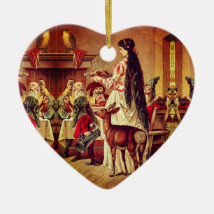 白雪姫 – おとぎ話 – ミュルヘン – グリム セラミックオーナメント