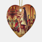 白雪姫 – おとぎ話 – ミュルヘン – グリム セラミックオーナメント (左)