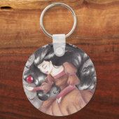 白雪姫 キーホルダー (正面)