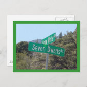 白雪姫&セブンドワーフ ポストカード (正面/裏面)