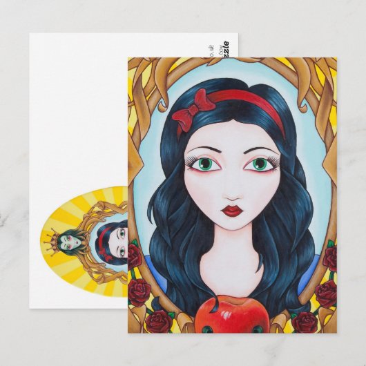 白雪姫 ポストカード (正面/裏面)