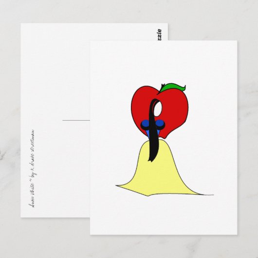 白雪姫 ポストカード (正面/裏面)