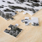 白雪山側 ジグソーパズル (側面)