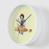 白雪時計 壁時計 (傾斜)