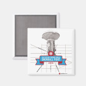 白雪磁石 マグネット (正面/裏面)