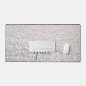 白雪結晶 デスクマット (キーボード&マウス)