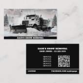 *~*白雪除けスノープラウトラックAP74 名刺 (正面/裏面)