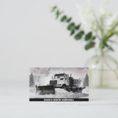 *~*白雪除けスノープラウトラックAP74 名刺 (スタンド正面)