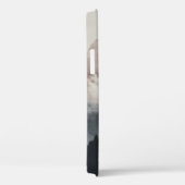 白雲の下の山の緑の木 Case-Mate iPhoneケース (裏面 / 右)