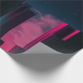 白雲付近の建物コンクリート ラッピングペーパー (角)