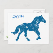 白青のはがき ポストカード (正面/裏面)