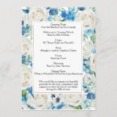 白青の写真供養プログラム プログラム (裏面)