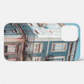 白青コンクリート建物 Case-Mate iPhoneケース (裏面 (横))