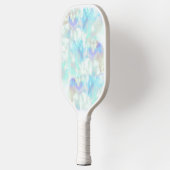 白青銅鉱物石 ピックルボールラケット (左)