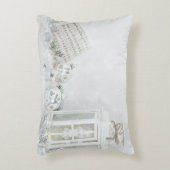 白静か灯明の夜楽 アクセントクッション (正面(垂直))